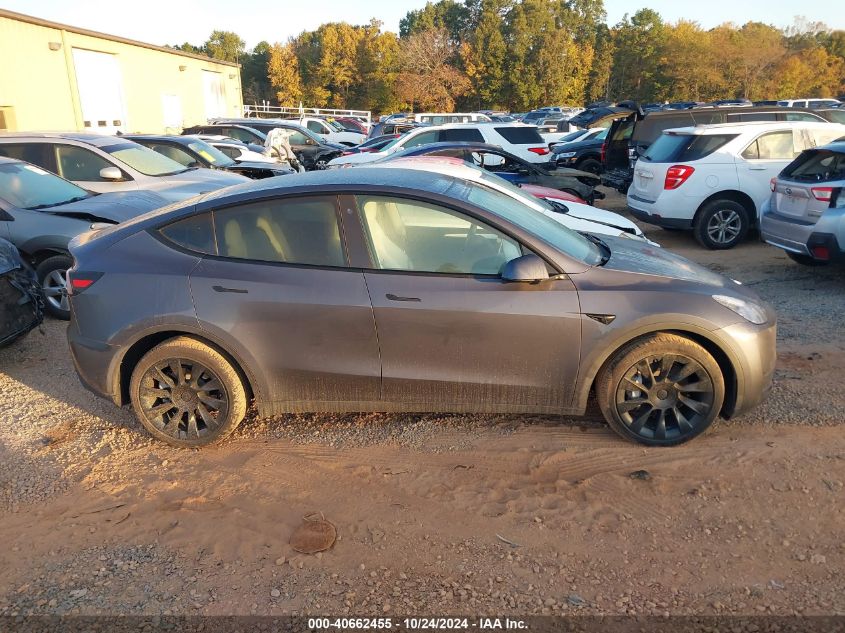 2023 Tesla Model Y Awd/Long Range Dual Motor All-Wheel Drive VIN: 7SAYGDEE2PF754624 Lot: 40662455