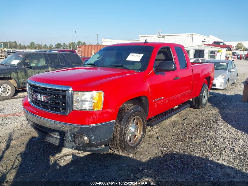 2009 GMC Sierra 1500 Sle VIN: 1GTEC29C29Z277926 Lot: 40662461