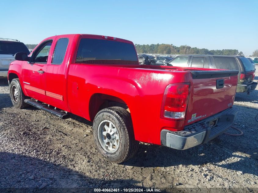 2009 GMC Sierra 1500 Sle VIN: 1GTEC29C29Z277926 Lot: 40662461