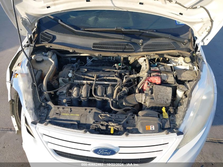 2012 Ford Fiesta S VIN: 3FADP4AJXCM140513 Lot: 40662463