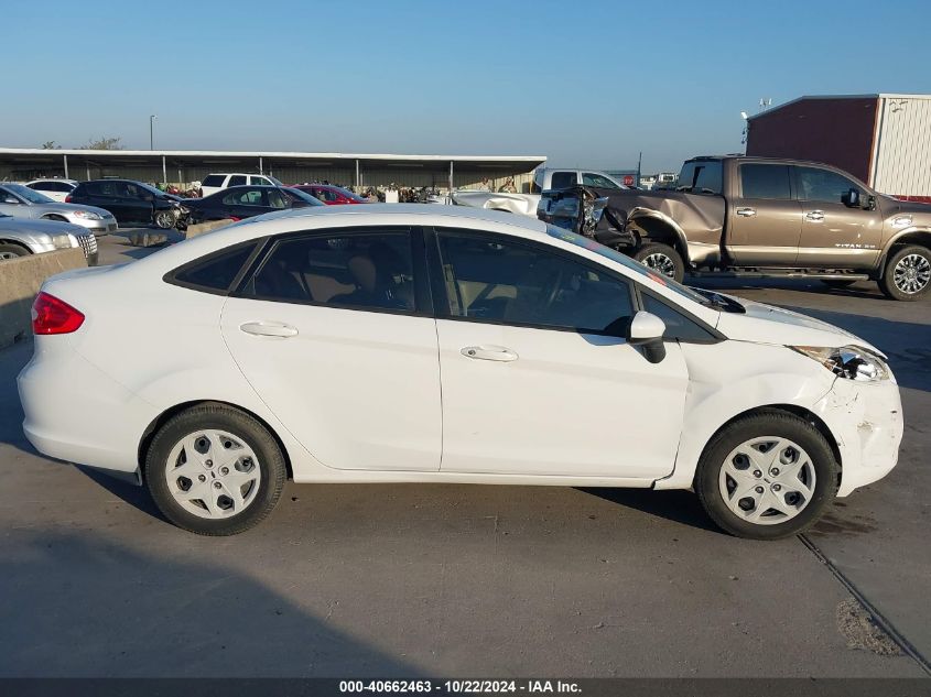 2012 Ford Fiesta S VIN: 3FADP4AJXCM140513 Lot: 40662463