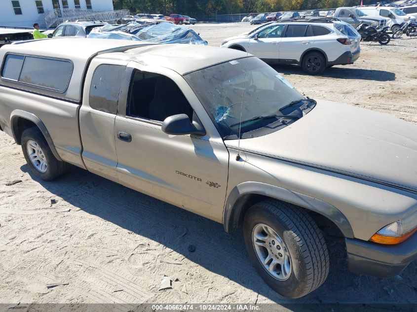 2002 Dodge Dakota VIN: 1B7GL12X82S658369 Lot: 40662474