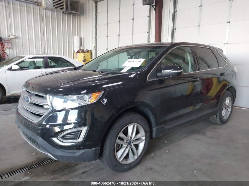 2015 Ford Edge Sel VIN: 2FMTK4J87FBC07491 Lot: 40662476