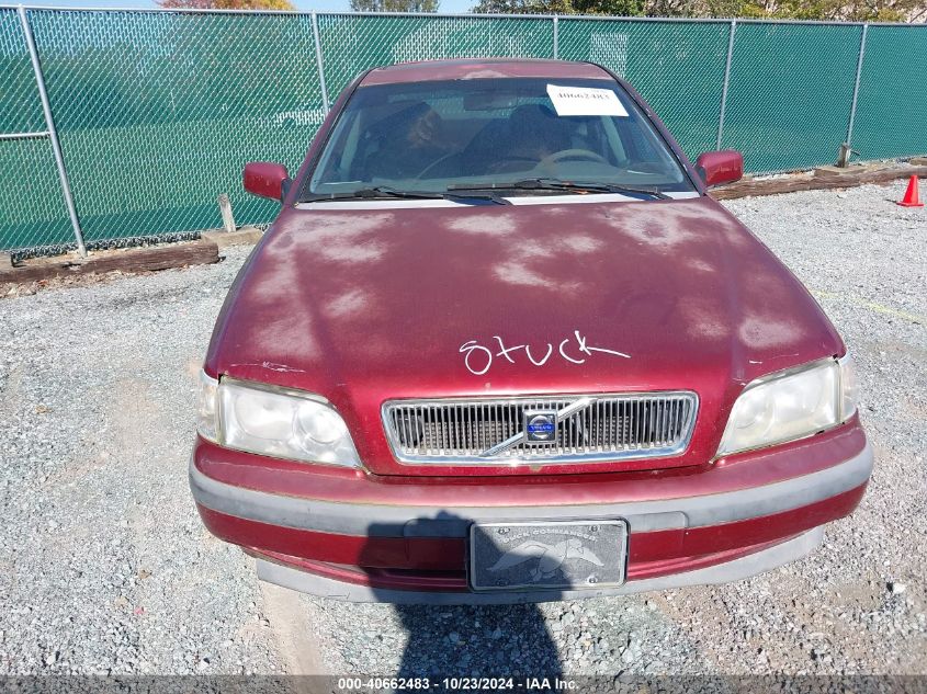 2000 Volvo S40 A/As VIN: YV1VS2555YF540303 Lot: 40662483