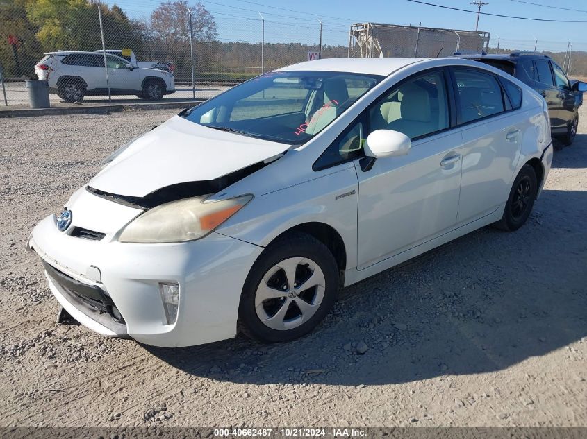 VIN JTDKN3DU0D5690947 2013 TOYOTA PRIUS no.2