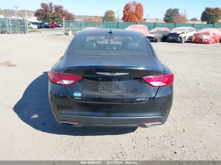 2015 Chrysler 200 S VIN: 1C3CCCDG5FN736445 Lot: 40662501