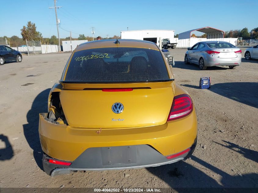 2018 Volkswagen Beetle 2.0T Dune VIN: 3VWSD7AT6JM703189 Lot: 40662502