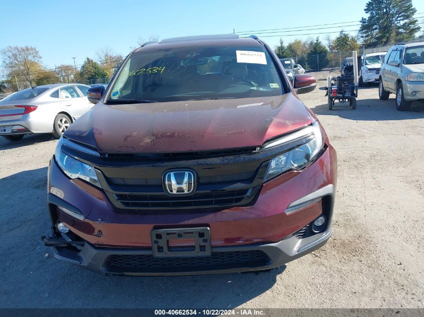 2022 Honda Pilot Awd Special Edition VIN: 5FNYF6H2XNB066882 Lot: 40662534