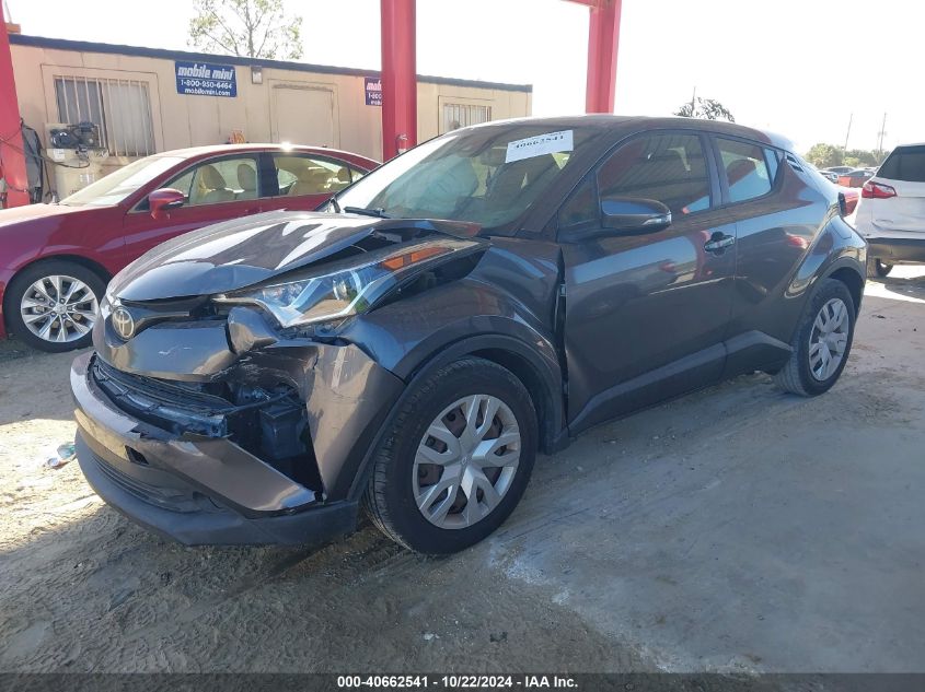 VIN JTNKHMBX7K1034853 2019 Toyota C-HR, LE no.2