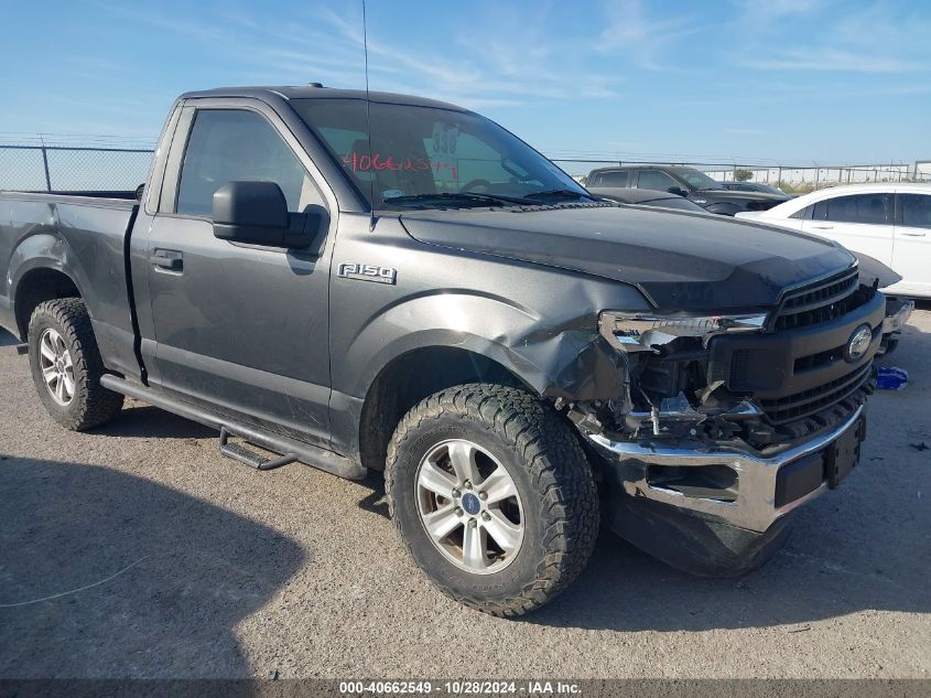 2018 Ford F-150 Xl VIN: 1FTMF1CB3JKE06105 Lot: 40662549