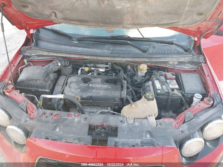 2013 Chevrolet Sonic Lt Auto VIN: 1G1JC5SH5D4110934 Lot: 40662555