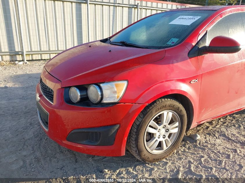 2013 Chevrolet Sonic Lt Auto VIN: 1G1JC5SH5D4110934 Lot: 40662555