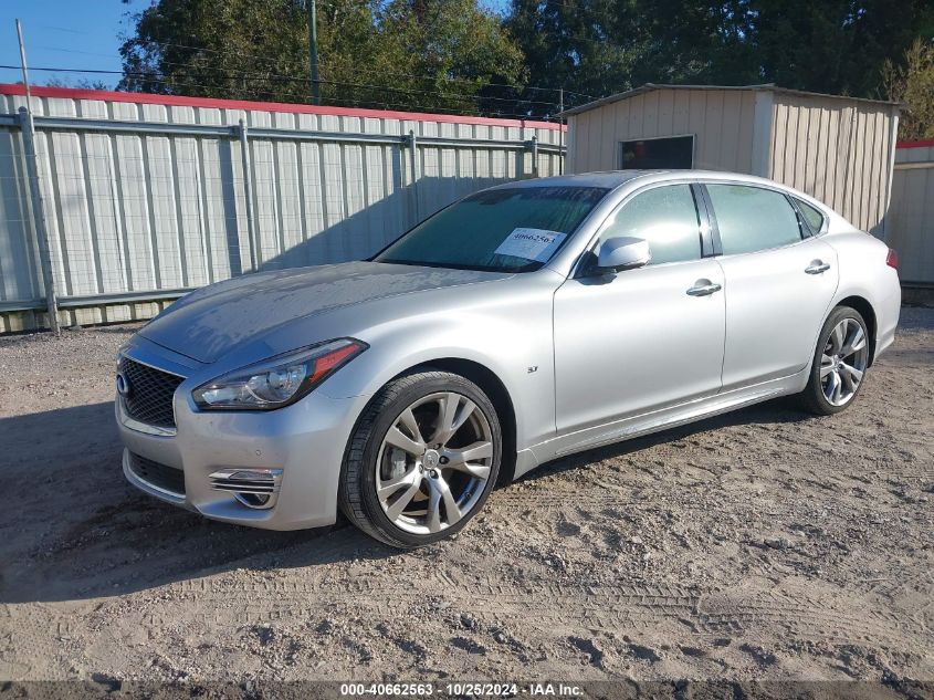 2019 Infiniti Q70L 3.7 Luxe VIN: JN1BY1PP1KM685294 Lot: 40662563