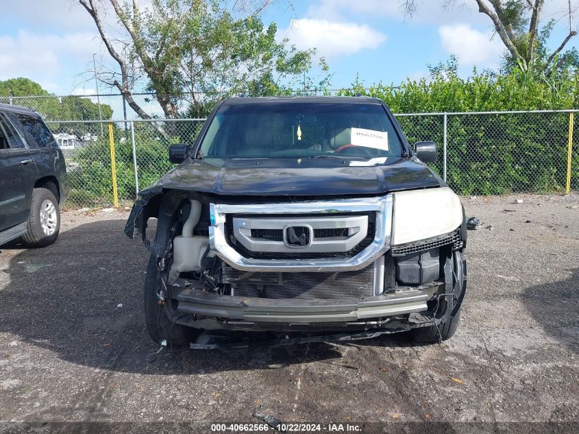 2010 Honda Pilot Ex-L VIN: 5FNYF3H58AB010409 Lot: 40662566