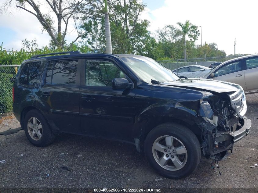 2010 Honda Pilot Ex-L VIN: 5FNYF3H58AB010409 Lot: 40662566