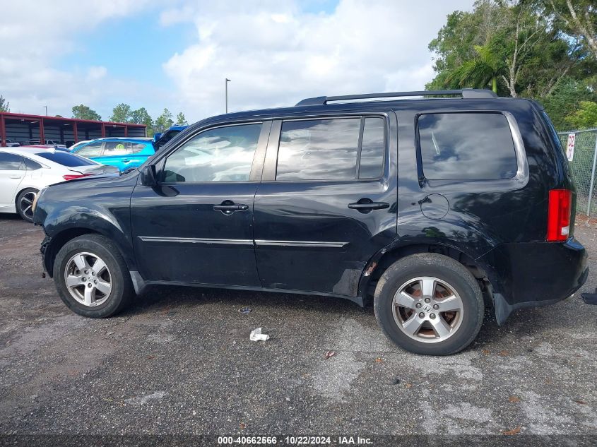 2010 Honda Pilot Ex-L VIN: 5FNYF3H58AB010409 Lot: 40662566