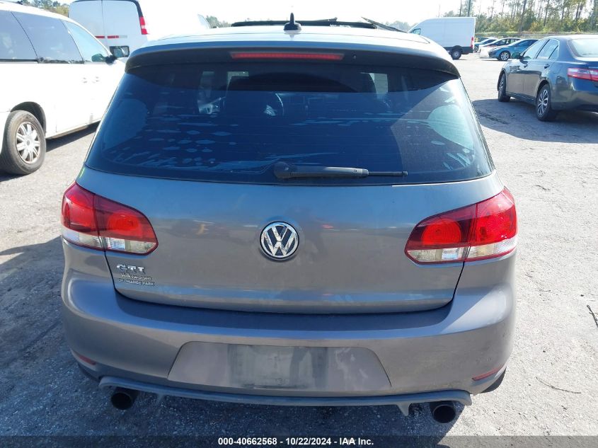 2010 Volkswagen Gti 2-Door VIN: WVWFV7AJ1AW260014 Lot: 40662568