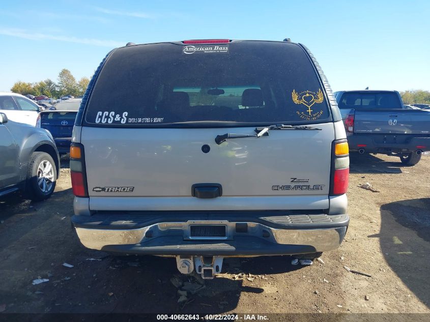 2004 Chevrolet Tahoe Ls VIN: 1GNEK13Z34J321196 Lot: 40662643