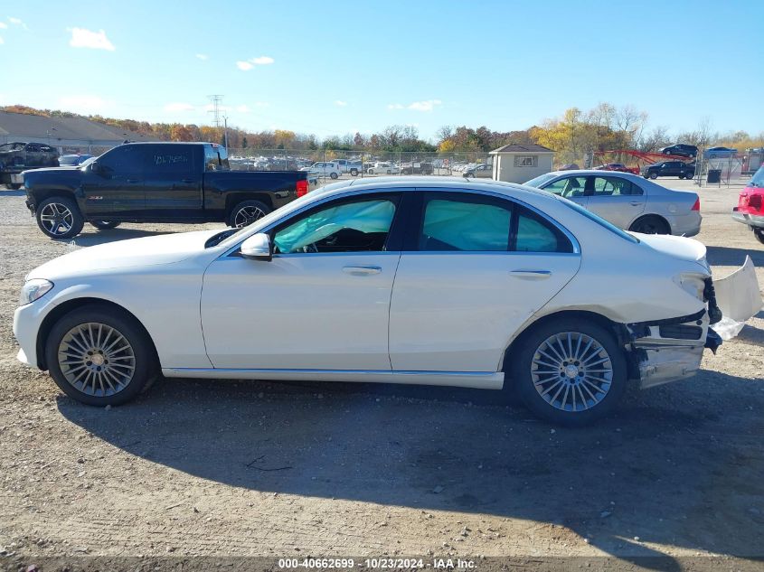 2015 Mercedes-Benz C 300 4Matic/Luxury 4Matic/Sport 4Matic VIN: 55SWF4KB7FU041572 Lot: 40662699