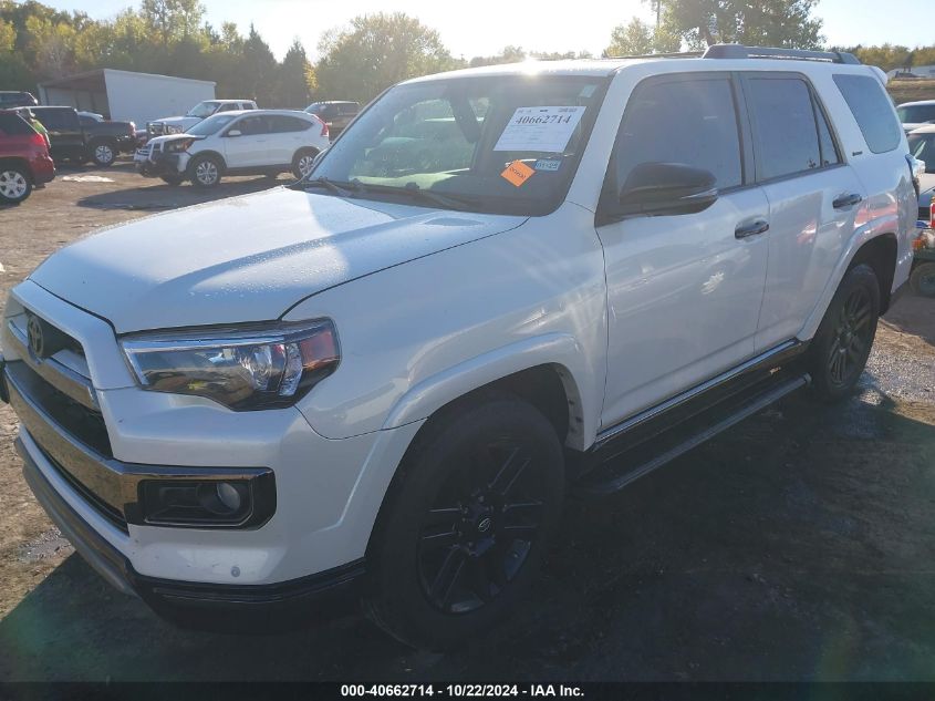 2019 Toyota 4Runner Limited Nightshade VIN: JTEBU5JR0K5726627 Lot: 40662714