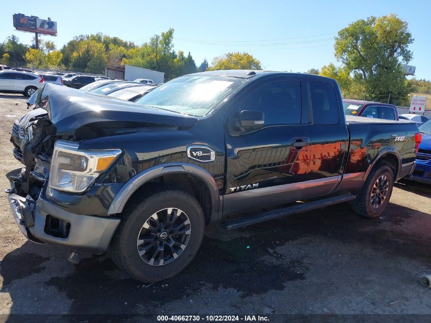 2017 Nissan Titan Pro-4X VIN: 1N6AA1C56HN552547 Lot: 40662730