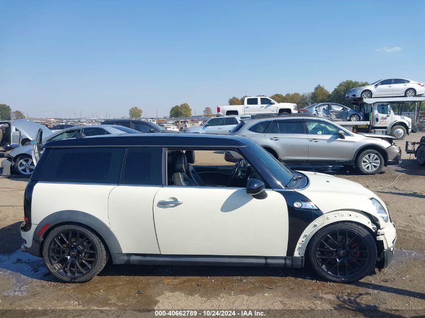 2010 Mini Cooper S Clubman VIN: WMWMM3C58ATP75643 Lot: 40662789