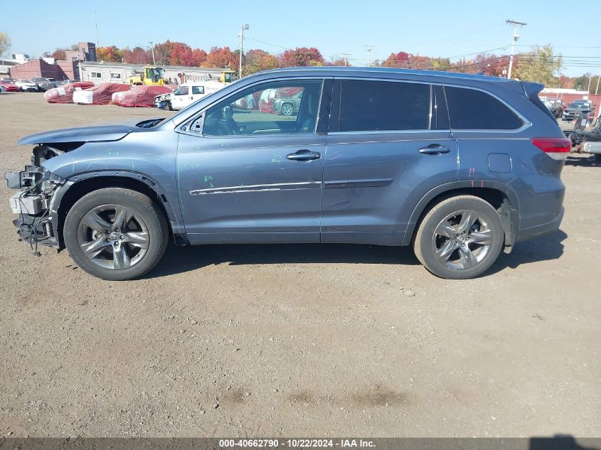 2018 Toyota Highlander Limited Platinum VIN: 5TDDZRFH5JS893077 Lot: 40662790