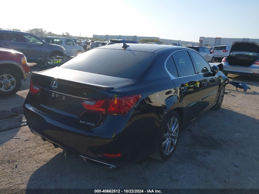 VIN JTHBE1BL6E5040406 2014 Lexus GS, 350 no.4