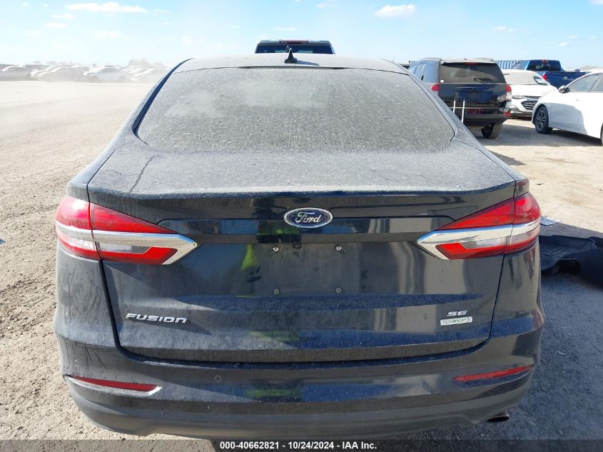 2020 Ford Fusion Se VIN: 3FA6P0HD6LR188577 Lot: 40662821