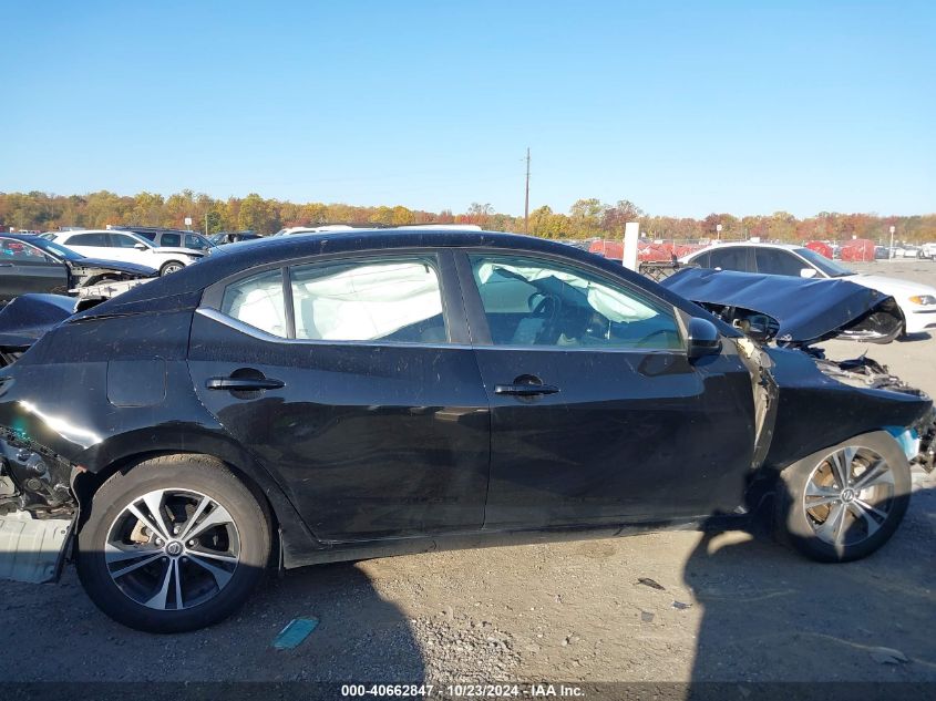 2022 Nissan Sentra Sv Xtronic Cvt VIN: 3N1AB8CV6NY287560 Lot: 40662847