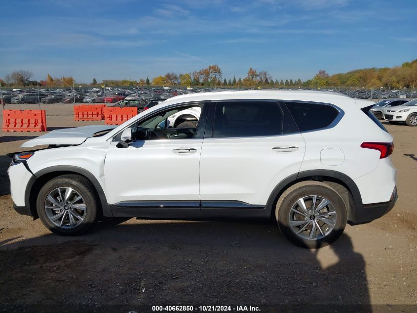 2020 Hyundai Santa Fe Limited VIN: 5NMS5CAD2LH222704 Lot: 40662850