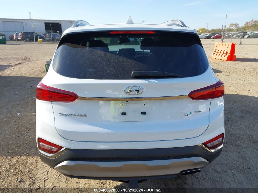 2020 Hyundai Santa Fe Limited VIN: 5NMS5CAD2LH222704 Lot: 40662850