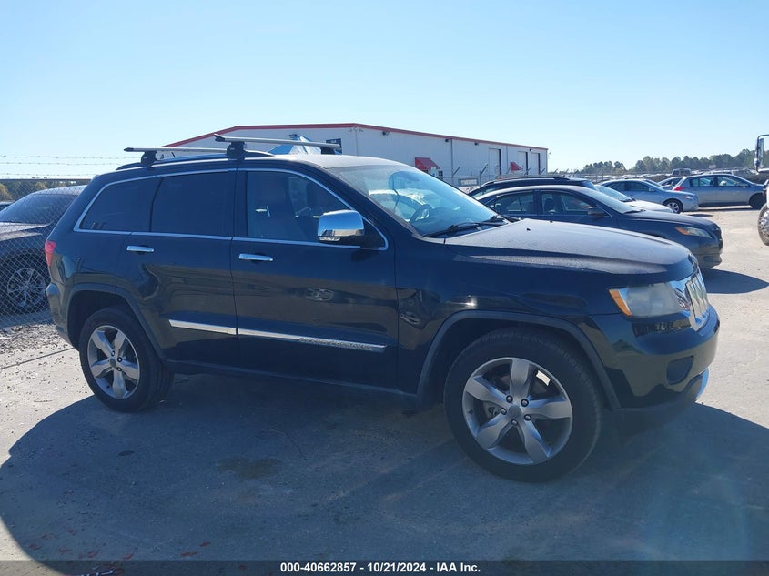 2013 Jeep Grand Cherokee Overland VIN: 1C4RJECG3DC644803 Lot: 40662857