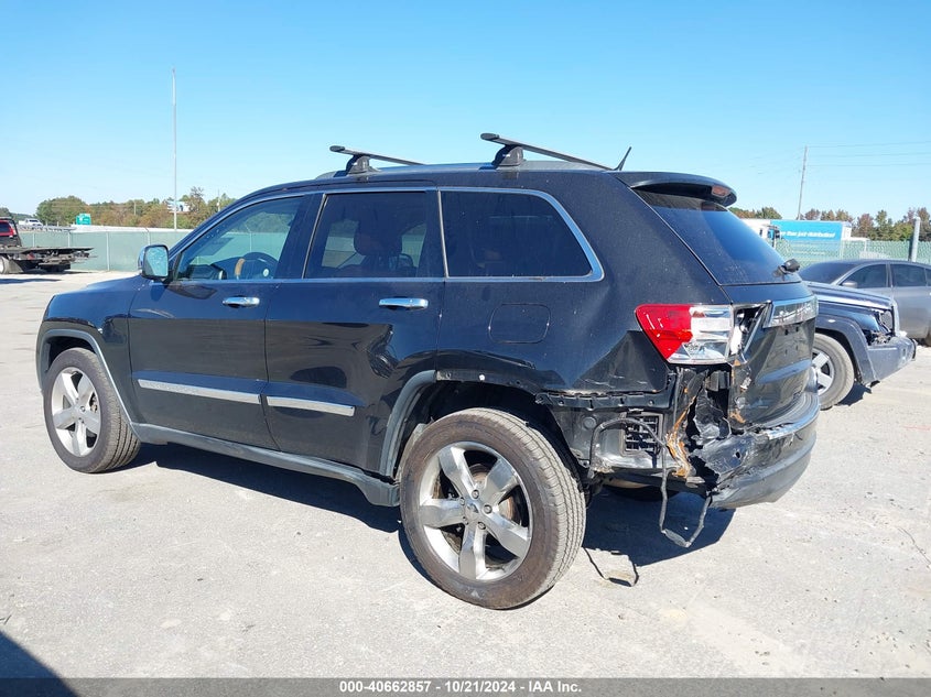 2013 Jeep Grand Cherokee Overland VIN: 1C4RJECG3DC644803 Lot: 40662857