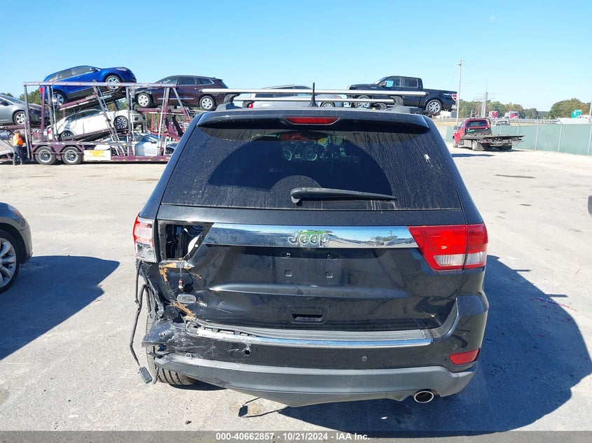 2013 Jeep Grand Cherokee Overland VIN: 1C4RJECG3DC644803 Lot: 40662857