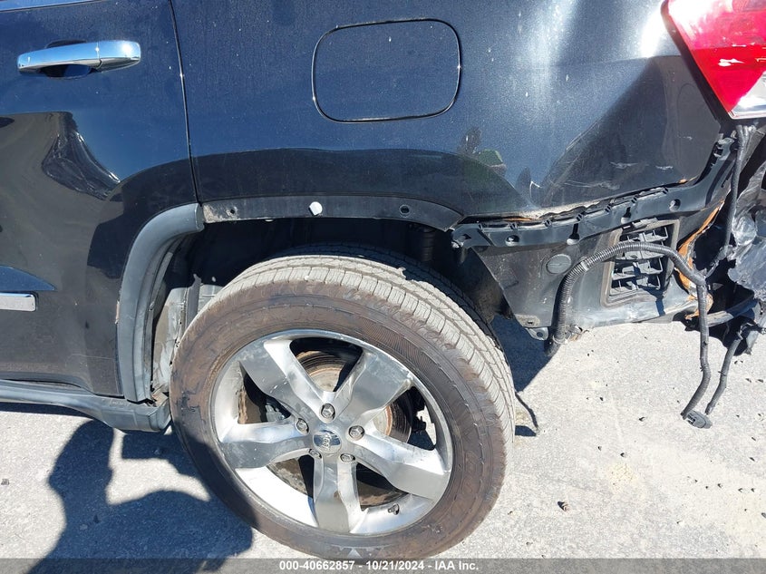 2013 Jeep Grand Cherokee Overland VIN: 1C4RJECG3DC644803 Lot: 40662857