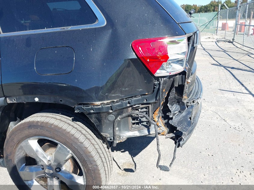 2013 Jeep Grand Cherokee Overland VIN: 1C4RJECG3DC644803 Lot: 40662857