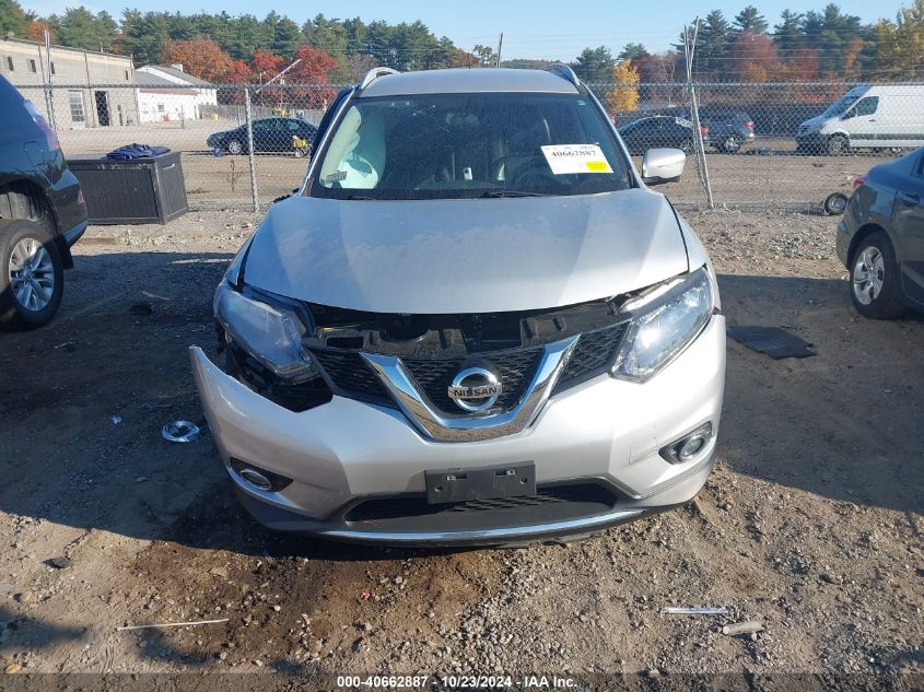 2014 Nissan Rogue Sl VIN: 5N1AT2MV6EC759184 Lot: 40662887