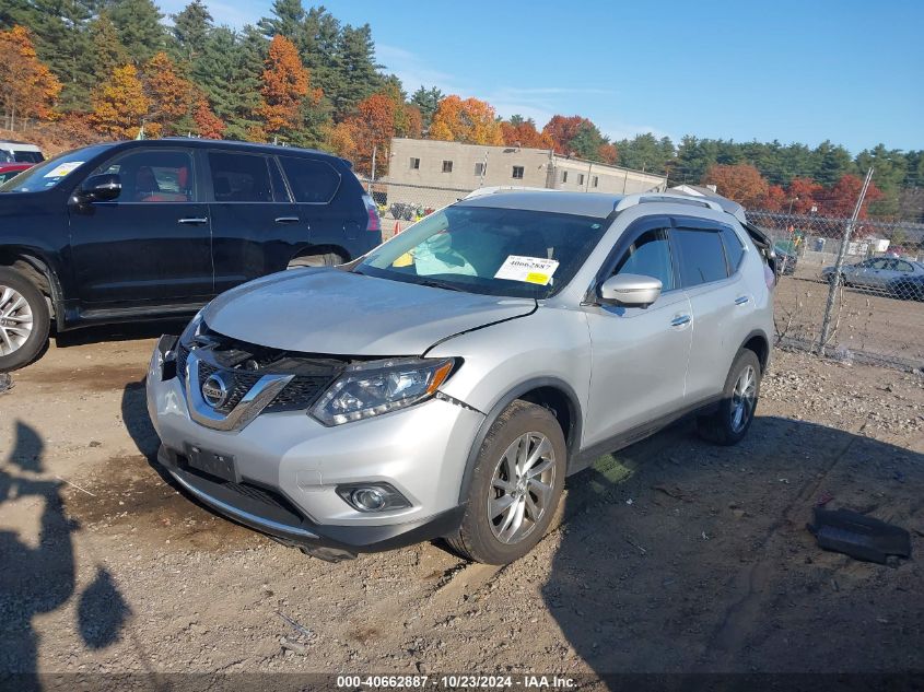 VIN 5N1AT2MV6EC759184 2014 Nissan Rogue, SL no.2