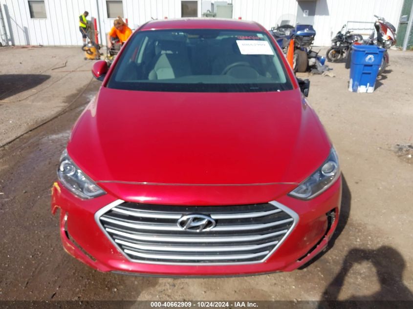 2018 Hyundai Elantra Sel VIN: 5NPD84LF4JH270726 Lot: 40662909