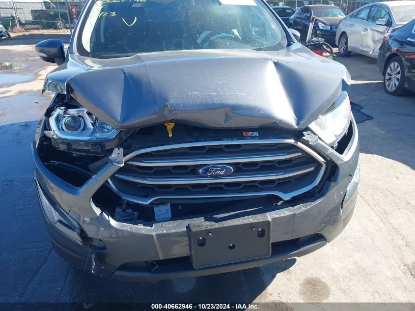 2020 Ford Ecosport Se VIN: MAJ6S3GL3LC311940 Lot: 40662946