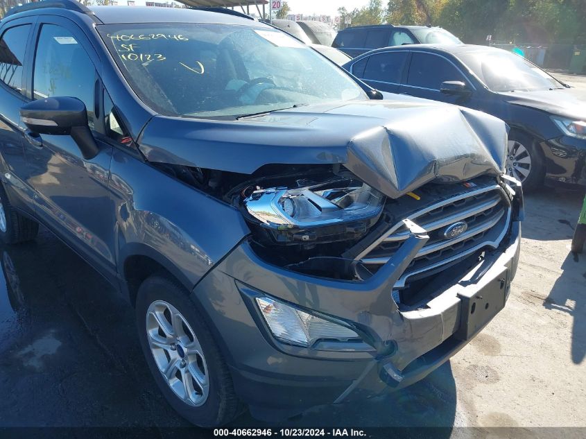 2020 Ford Ecosport Se VIN: MAJ6S3GL3LC311940 Lot: 40662946