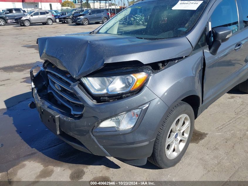 2020 Ford Ecosport Se VIN: MAJ6S3GL3LC311940 Lot: 40662946