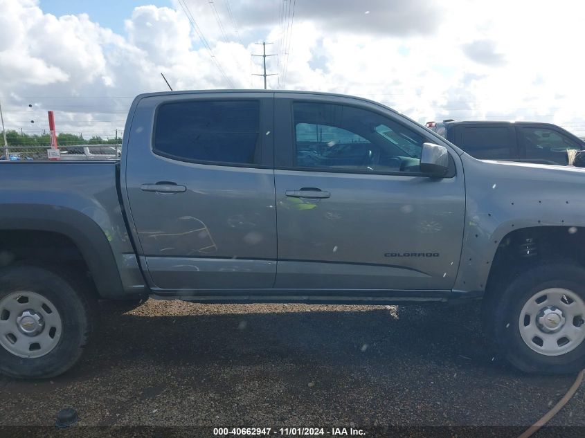 2022 Chevrolet Colorado 4Wd Short Box Wt VIN: 1GCGTBEN4N1257380 Lot: 40662947