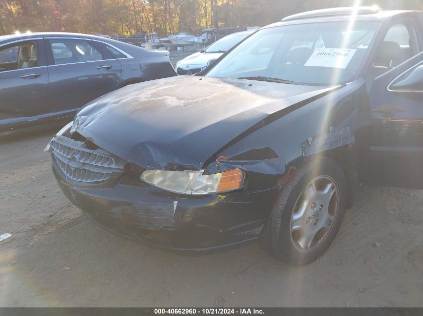 2000 Nissan Altima Gle/Gxe/Se VIN: 1N4DL01A8YC184491 Lot: 40662960