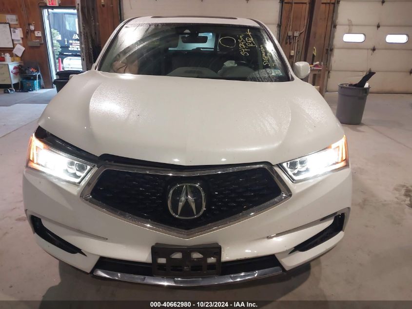 2020 Acura Mdx Standard VIN: 5J8YD4H3XLL033539 Lot: 40662980