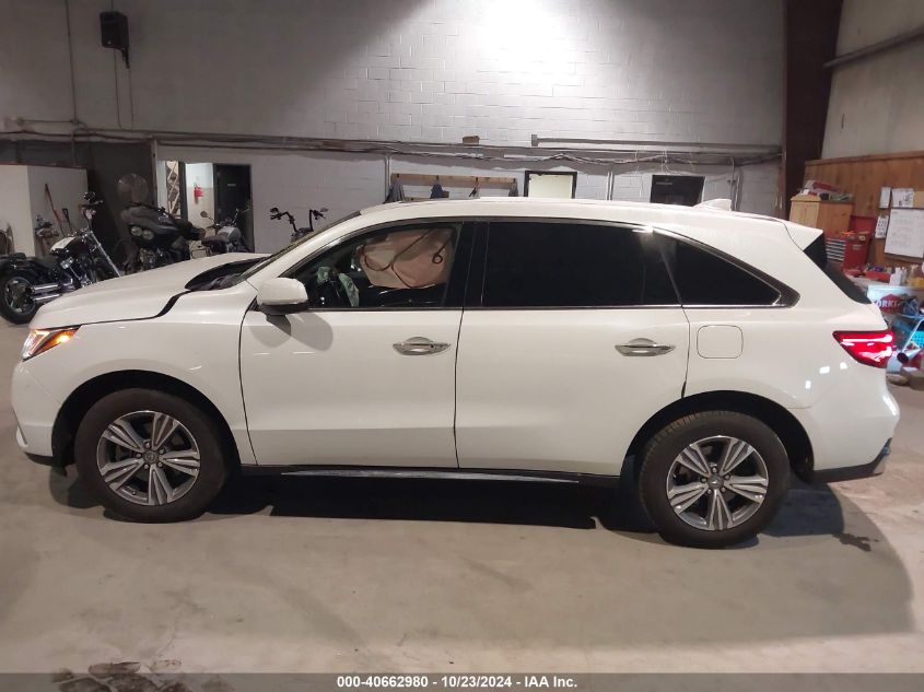 2020 Acura Mdx Standard VIN: 5J8YD4H3XLL033539 Lot: 40662980