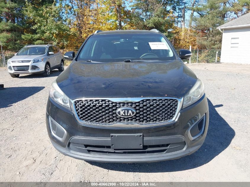 2016 Kia Sorento 3.3L Lx VIN: 5XYPG4A54GG110050 Lot: 40662998