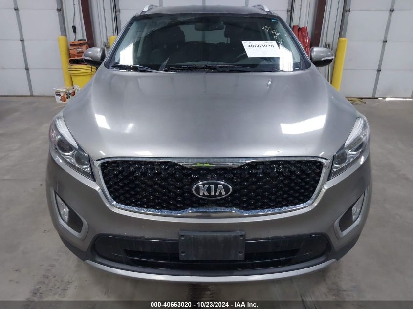 2017 Kia Sorento 3.3L Ex VIN: 5XYPHDA56HG322608 Lot: 40663020