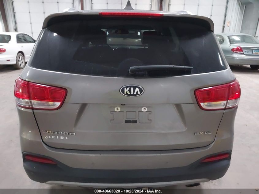 2017 Kia Sorento 3.3L Ex VIN: 5XYPHDA56HG322608 Lot: 40663020